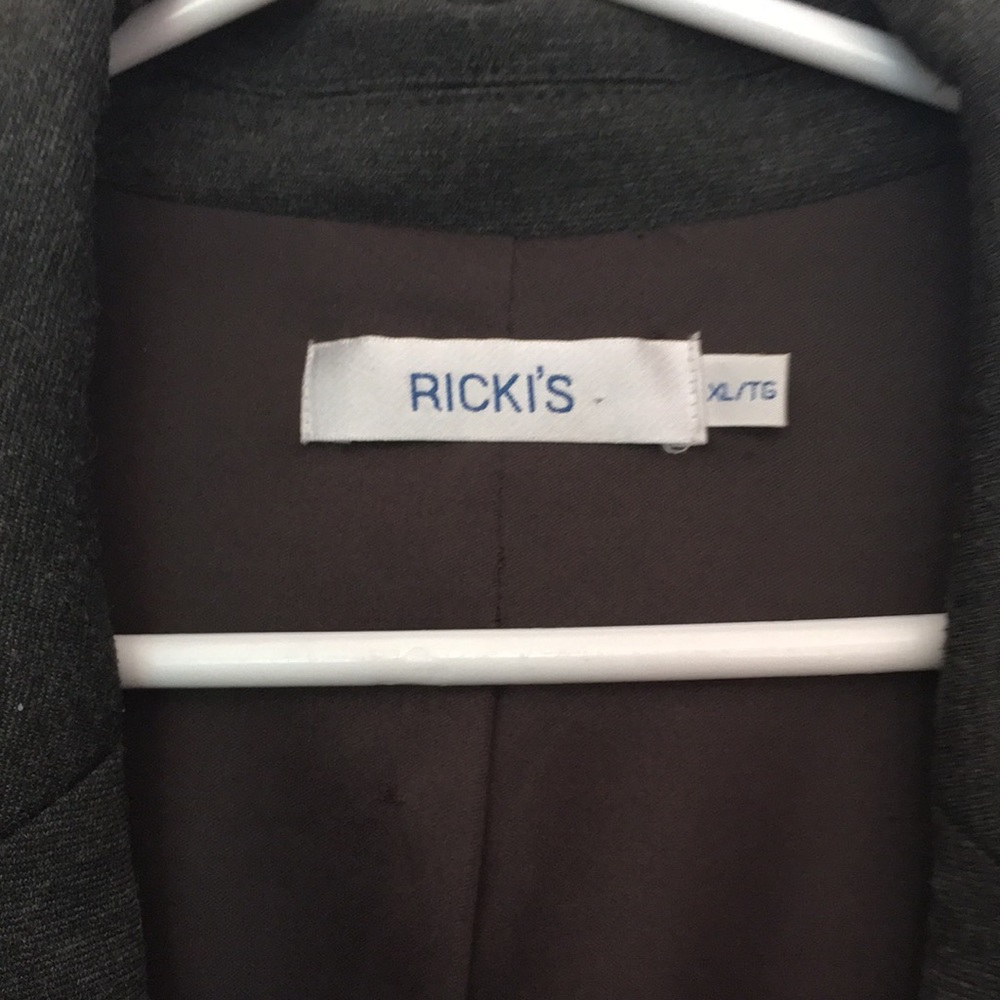 Rickis grey fall jacket. Xlrg